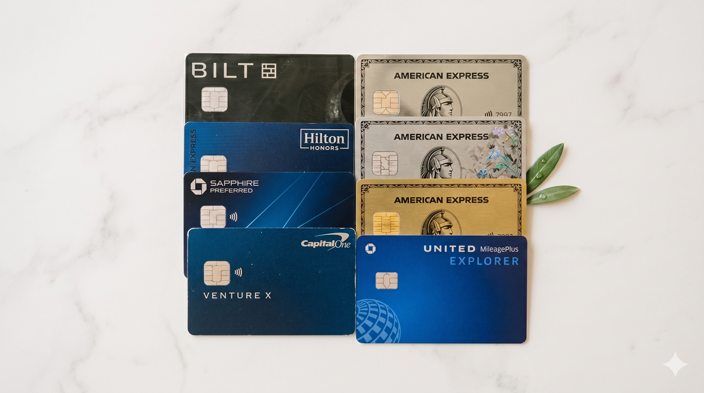 What's in our wallet — The Wandering Fam travel credit cards